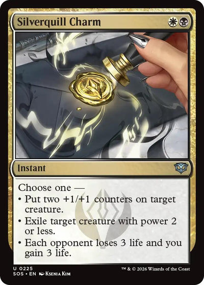 Silverquill Charm (225) [Secrets of Strixhaven]