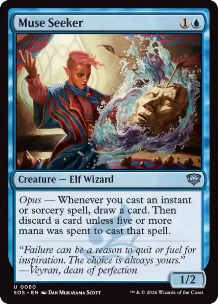 Muse Seeker (60) [Secrets of Strixhaven]