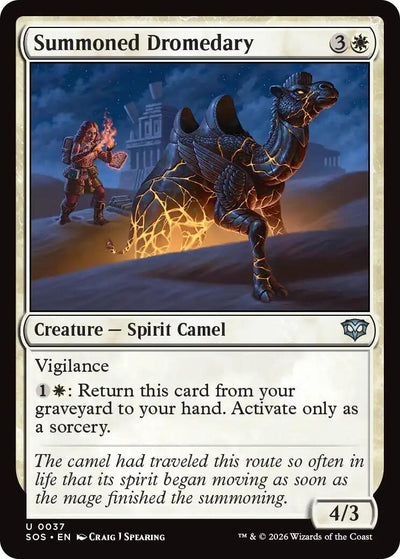Summoned Dromedary (37) [Secrets of Strixhaven]