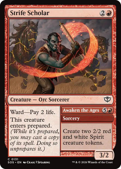 Strife Scholar (131) [Secrets of Strixhaven]