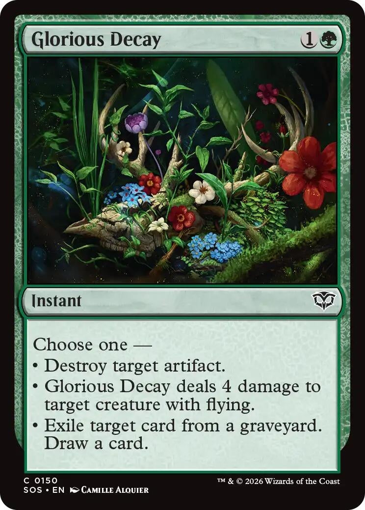 Glorious Decay (150) [Secrets of Strixhaven]