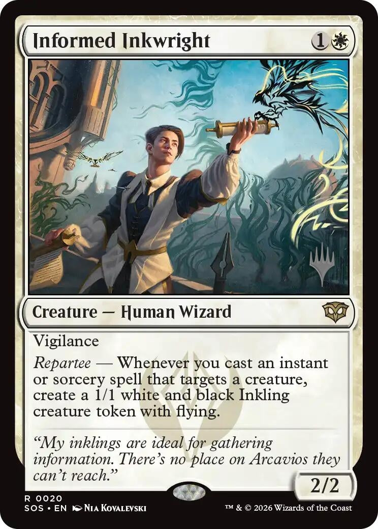 Informed Inkwright (20) [Secrets of Strixhaven]