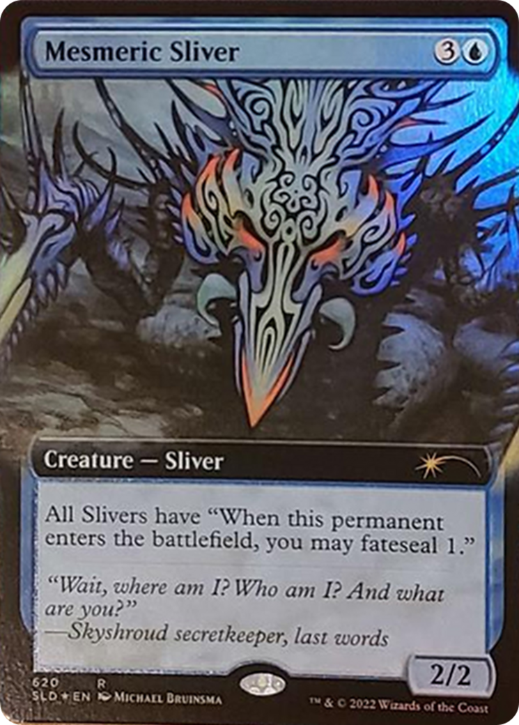 Mesmeric Sliver (Extended Art) (620) (Secret Lair Drop Series)
