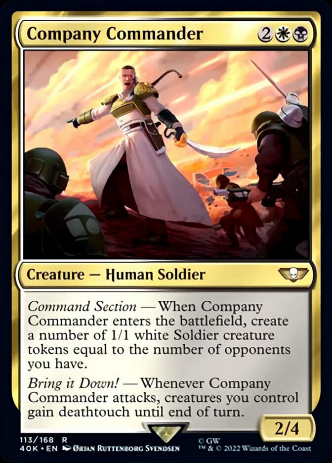 Company Commander (113) [Universes Beyond: Warhammer 40,000]
