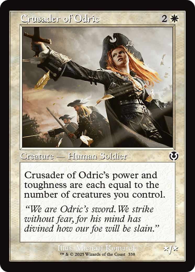Crusader of Odric (Retro Frame) (338) (Innistrad Remastered)