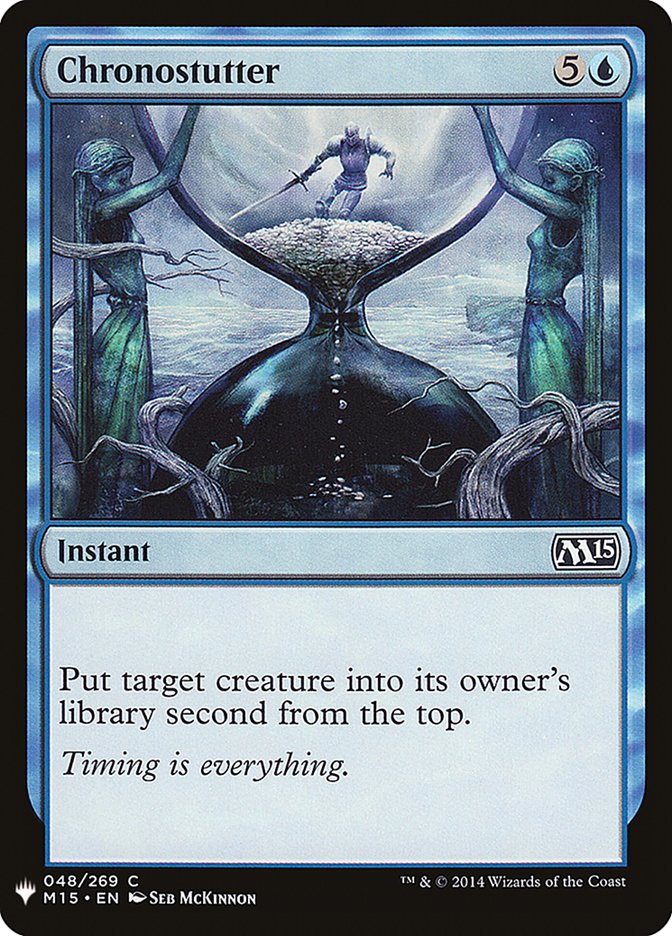 Chronostutter (48) [The List Reprints]