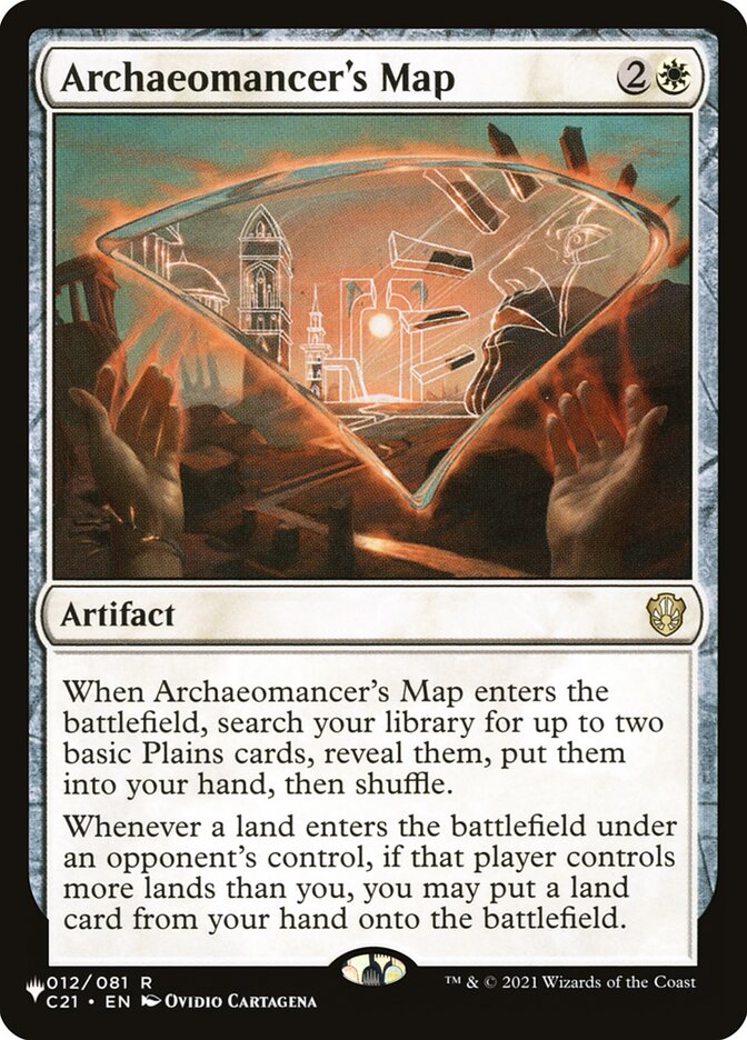 Archaeomancer's Map (012/081) [The List Reprints]
