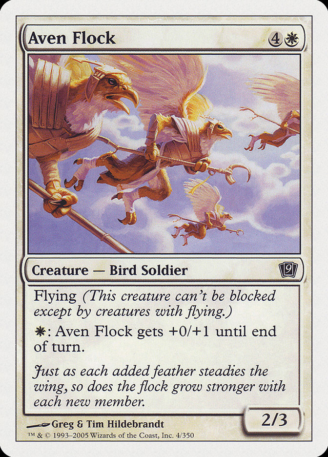 Aven Flock (4) [9th Edition]