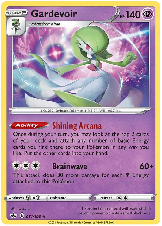 Gardevoir (061/198) [Sword & Shield: Chilling Reign]