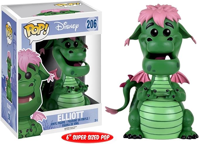 Pop Disney Petes Dragon Elliot 6in Vinyl Figure