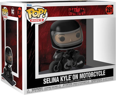Funko Pop! Ride Deluxe: The Batman Selina Kyle Motorcycle #281
