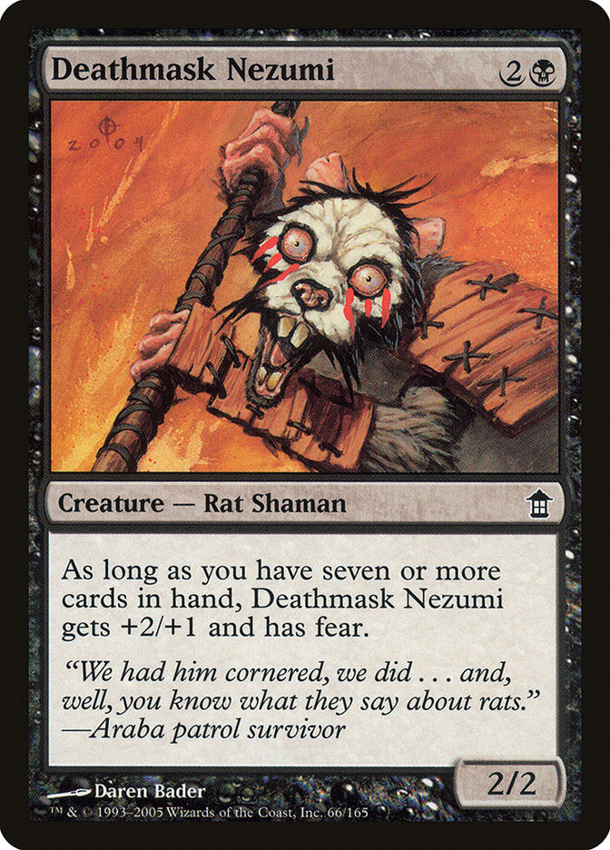 Deathmask Nezumi (66) [Saviors of Kamigawa]