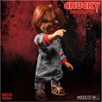 Child’s Play Talking Pizza Face Chucky 15-Inch Mega Scale Figure (Mezco Toyz)