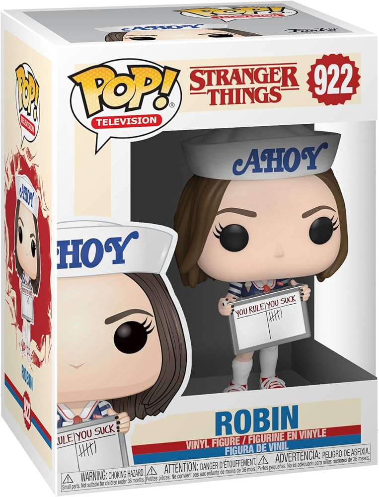 Funko POP Stranger Things Robin Scoops Ahoy Vinyl Figure #922