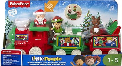 Little People Musical Christmas Train Set