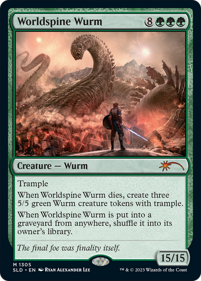 Worldspine Wurm (1305) (Secret Lair Drop Series)