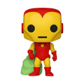 Funko POP! Marvel Holiday Iron Man with Gift Bag #1282