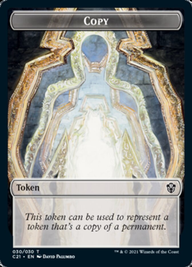 Copy // Construct Double-Sided Token (30 // 23) [Commander 2021]