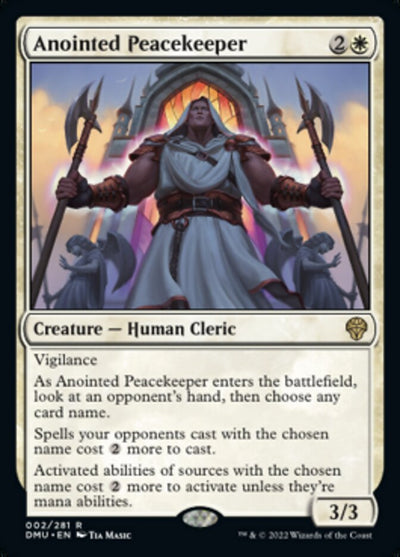 Anointed Peacekeeper (2) (Dominaria United)