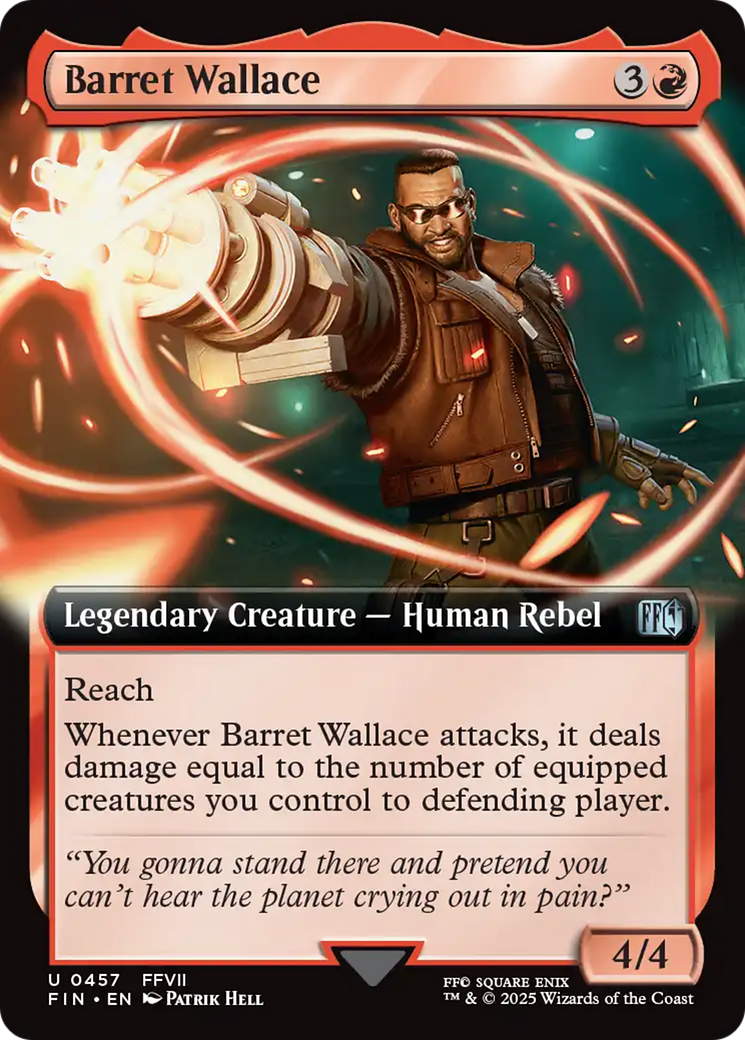 Barret Wallace (Extended Art) (457) [FINAL FANTASY]