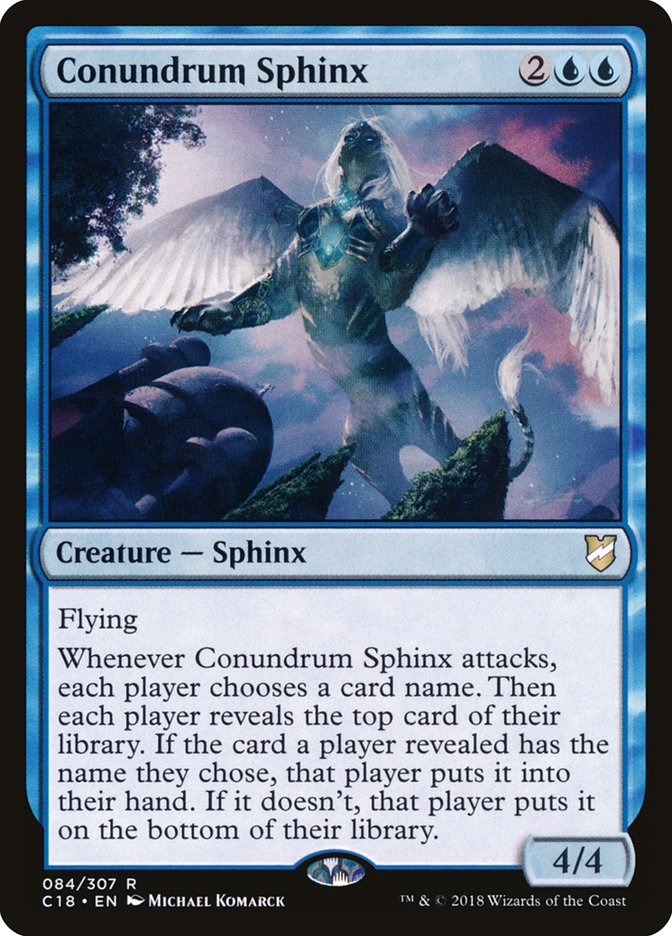 Conundrum Sphinx (84) [Commander 2018]