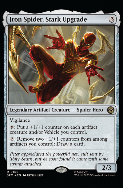 Iron Man #5 - Kevin Glint Magic: The Gathering Variant
