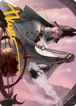 Celestus Sanctifier Art Card (Gold-Stamped Signature) (16) [Innistrad: Midnight Hunt]