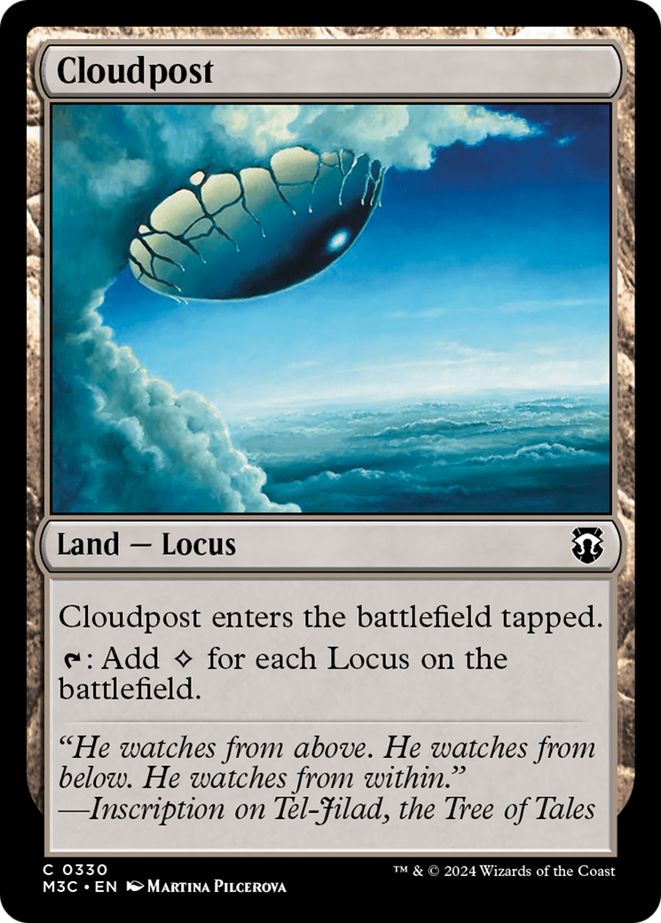 Cloudpost (Ripple Foil) (330) [Modern Horizons 3]