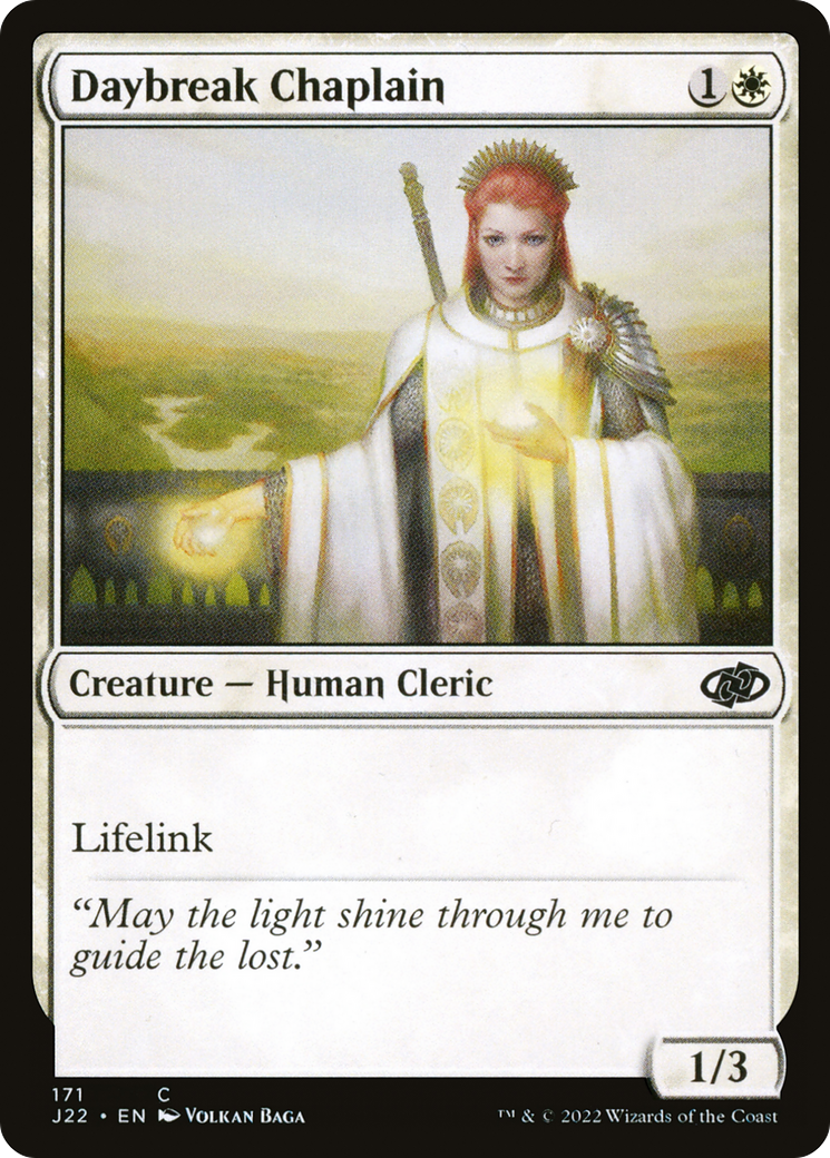 Daybreak Chaplain (171) [Jumpstart 2022]
