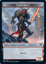Construct (006) // Blood (017) Double-Sided Token (Challenger 2022) (6 // 17) [Unique and Miscellaneous Promos]