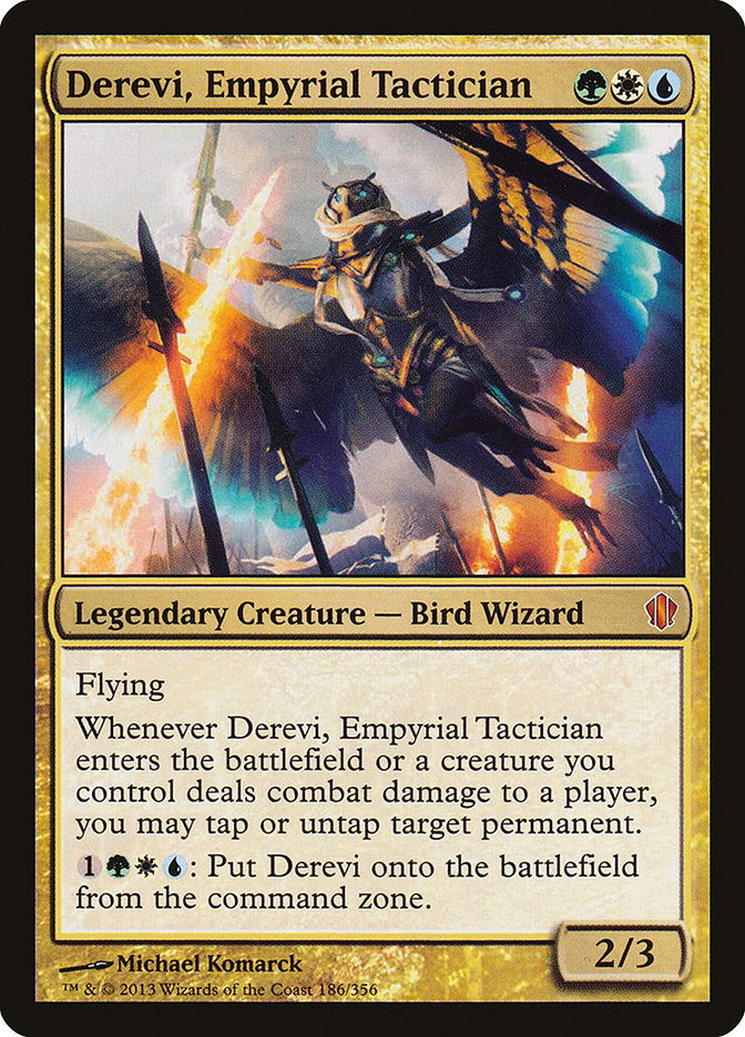 Derevi, Empyrial Tactician (186) [Commander 2013]