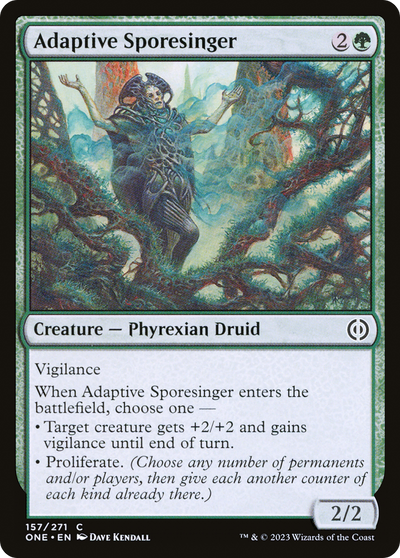 Adaptive Sporesinger (157) [Phyrexia: All Will Be One]