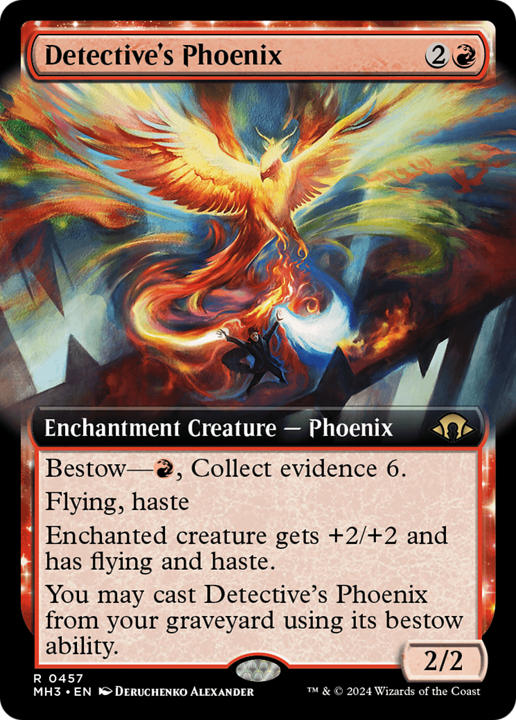 Detective's Phoenix (Borderless) [Modern Horizons 3]