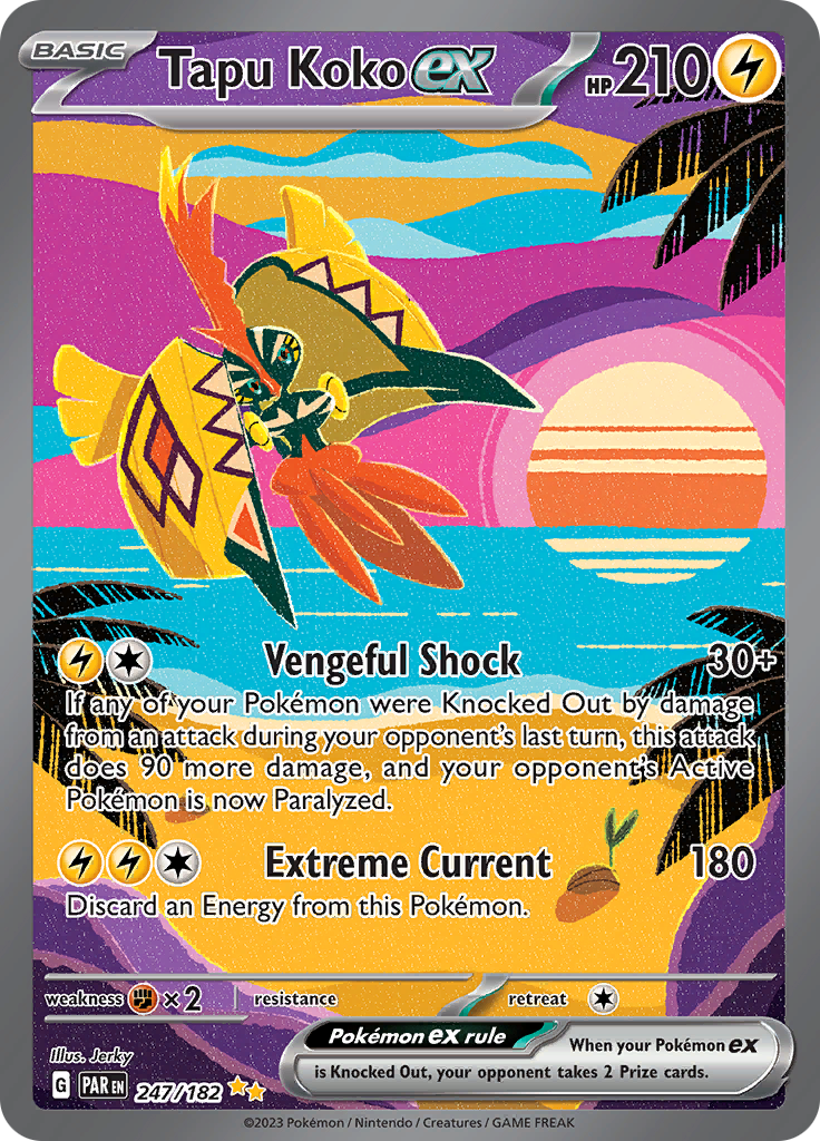 Tapu Koko ex (247/182) [Paradox Rift]