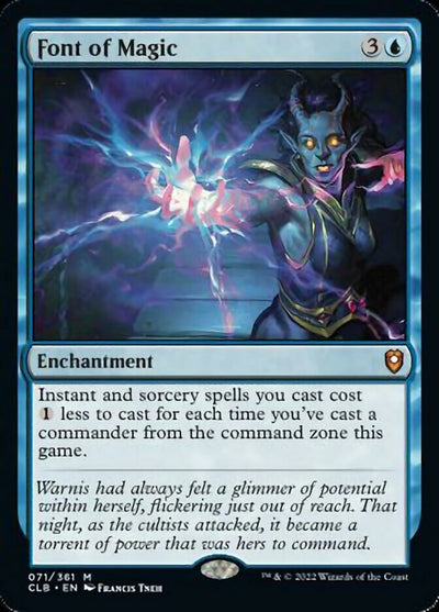 Font of Magic (71) (Commander Legends: Battle for Baldur's Gate)