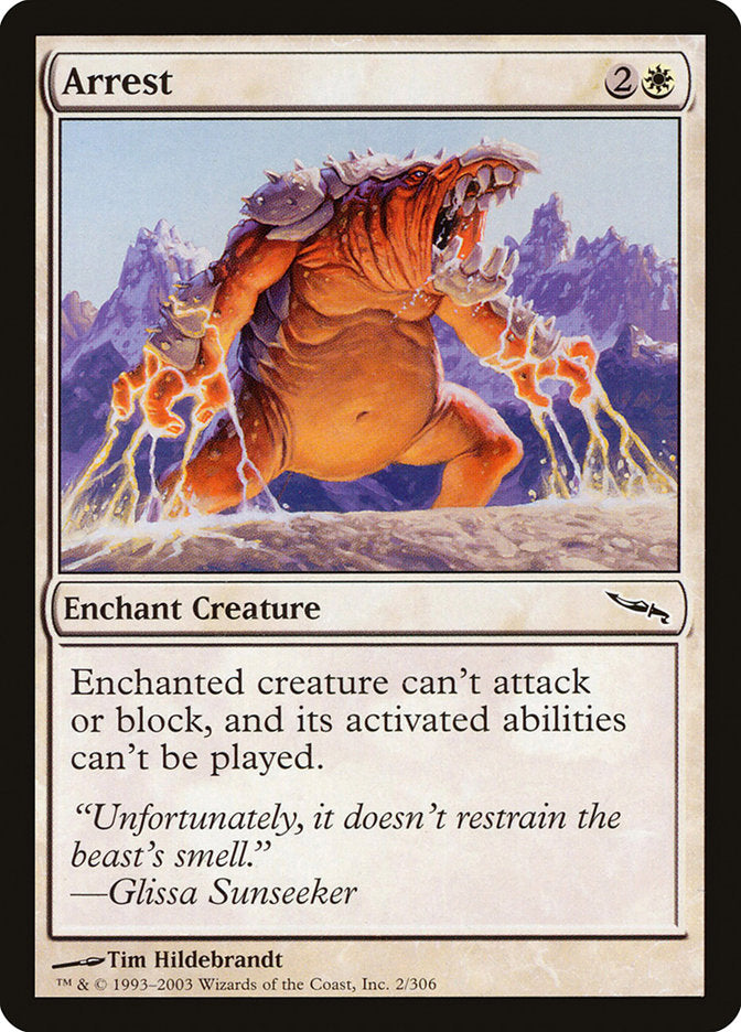 Arrest (2) [Mirrodin]