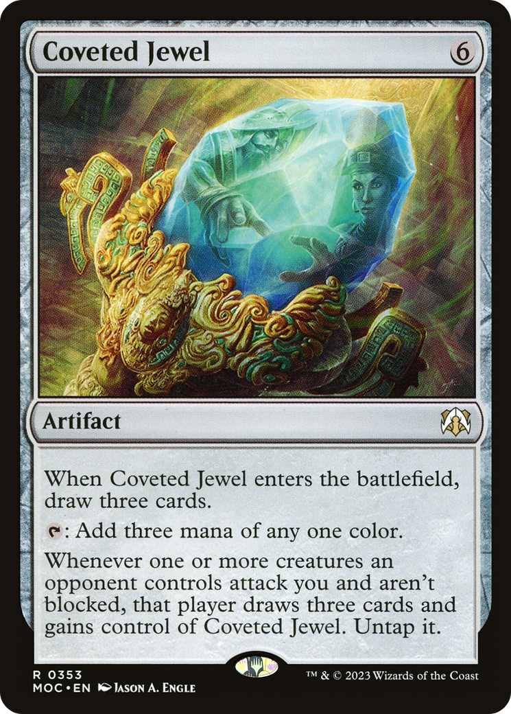 Coveted Jewel (Ripple Foil) (287) [Modern Horizons 3]