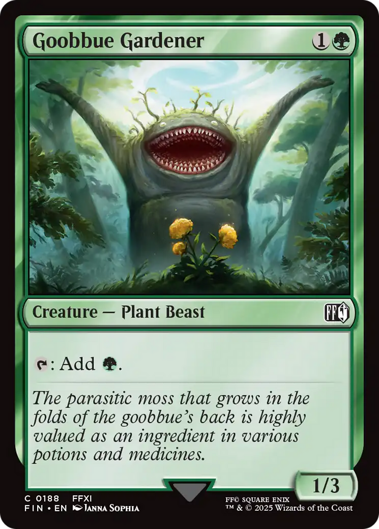 Goobbue Gardener (188) (FINAL FANTASY)