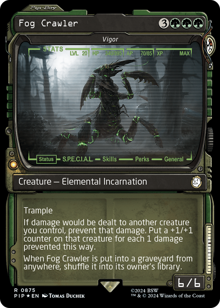 Fog Crawler (Showcase) (Surge Foil) [Fallout]