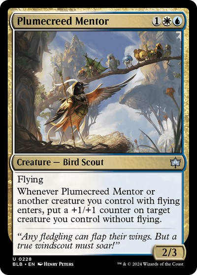 Plumecreed Mentor (228) (Bloomburrow)