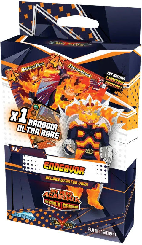 My Hero Academia: Heroes Clash - Deluxe Starter Deck: Endeavor (1st Edition)