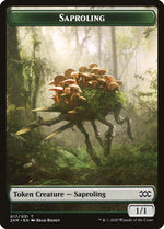 Angel // Saproling Double-Sided Token (3 // 17) [Double Masters]