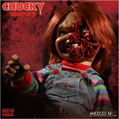 Child’s Play Talking Pizza Face Chucky 15-Inch Mega Scale Figure (Mezco Toyz)