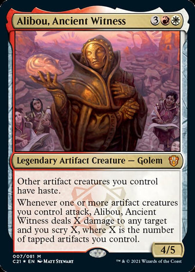 Alibou, Ancient Witness (7) (Commander 2021)