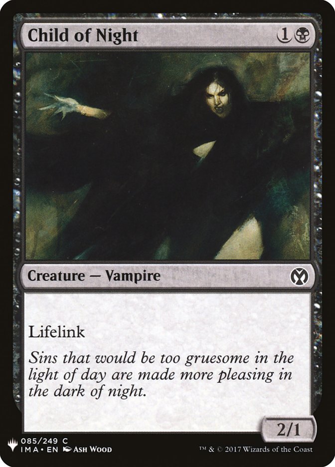 Child of Night (85) [The List Reprints]