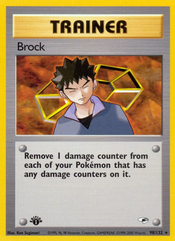 Image for Brock (98) (098/132) [Gym Heroes] - Pokemon