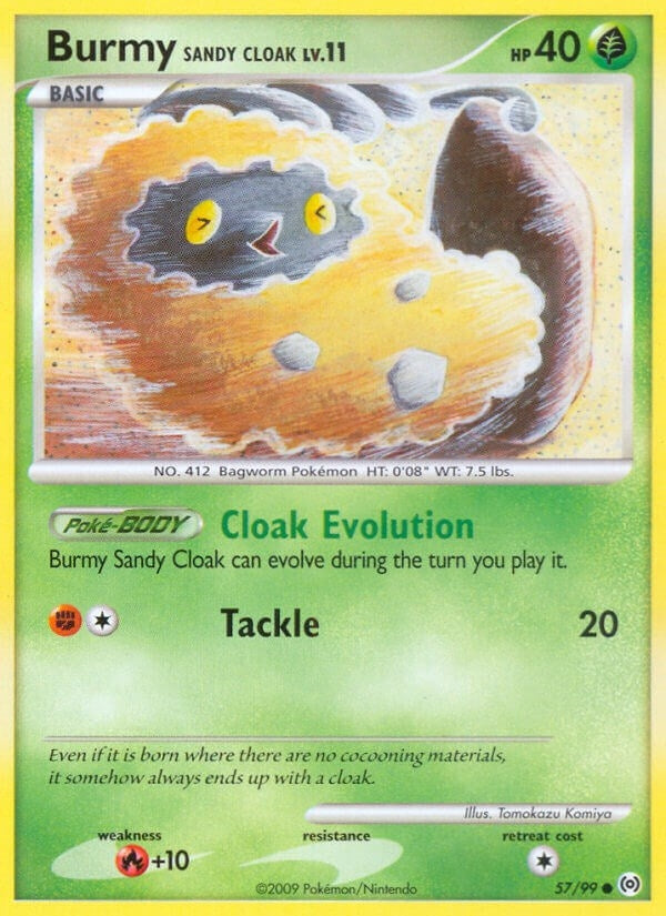 Image for Burmy Sandy Cloak (57/99) [Arceus] - Pokemon