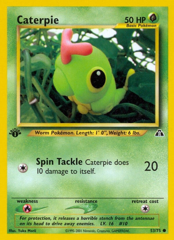 Caterpie (53/75) [Neo Discovery]