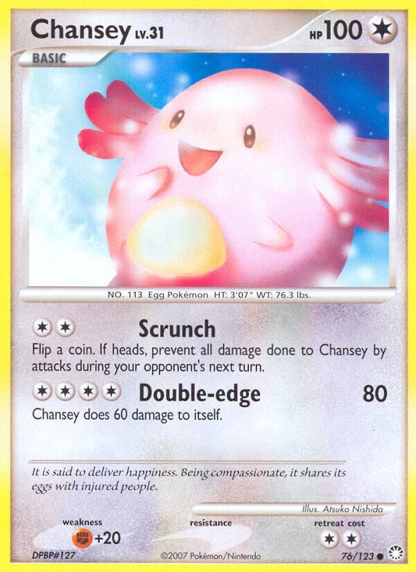 Image for Chansey (76/123) [Mysterious Treasures] - Pokemon