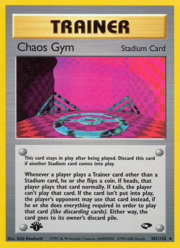 Image for Chaos Gym (102/132) [Gym Challenge] - Pokemon